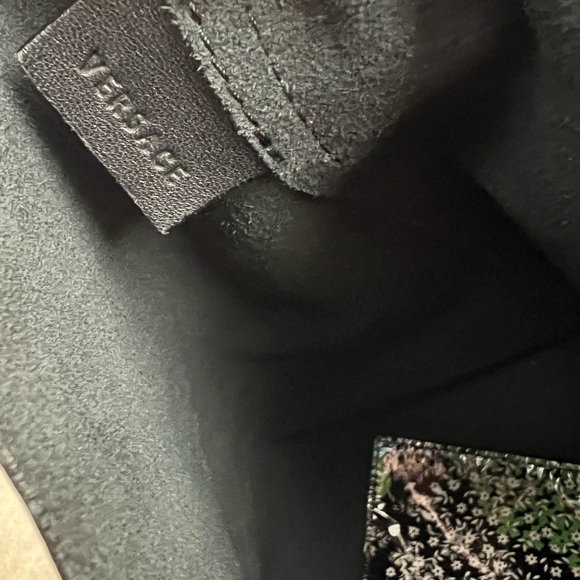 VERSACE Flower Tote with Pouch - Picture 7 of 7